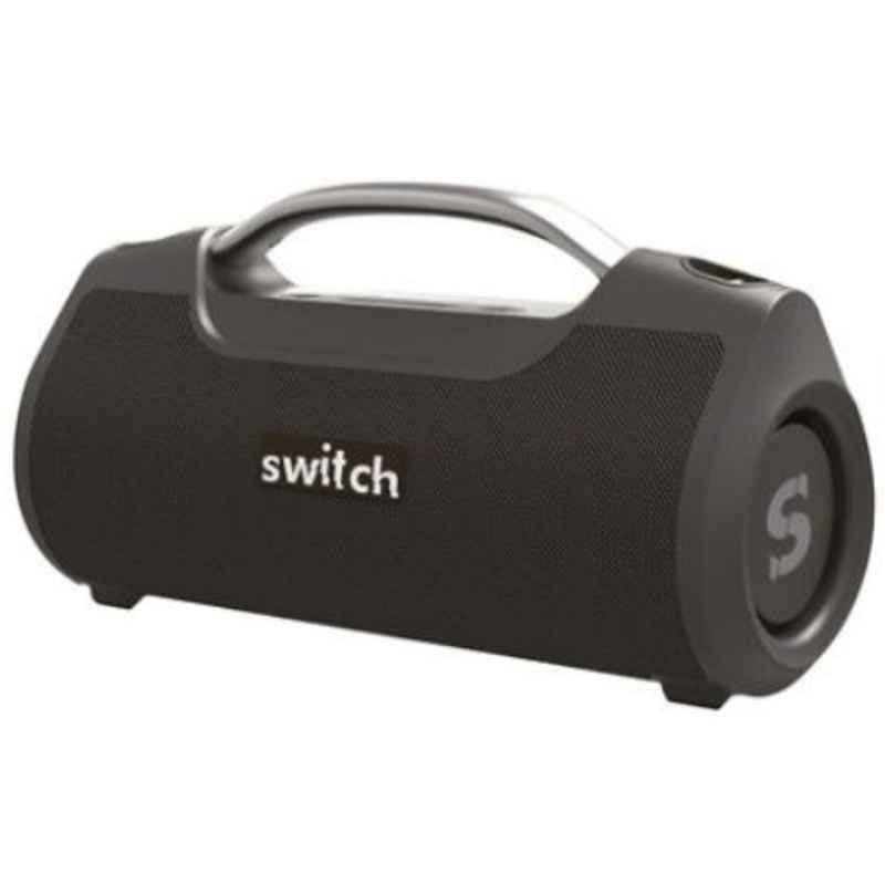Switch 60W Black Boom Box Bluetooth Speaker