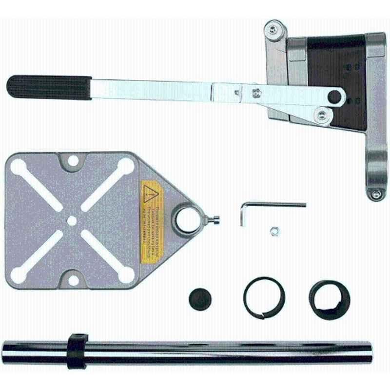 XDLB 38-43mm Chrome Hand Drill to Bench Drill Stand with Cast Iron Base, DS511
