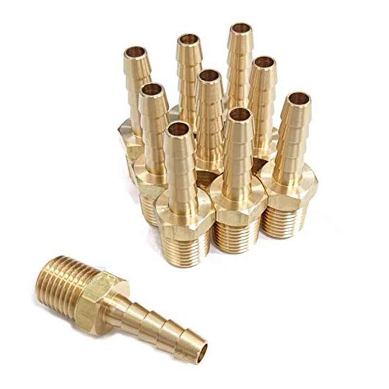 1/4 inch Brass Hose Adapter (Pack of 10)