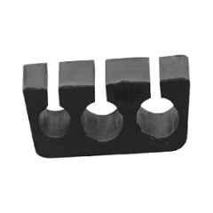 Taylor Rubber Black Rubber 4 Way Harness Comb Part for Electric Vehicle & Electronics, EVE-116 (Pack of 1000)