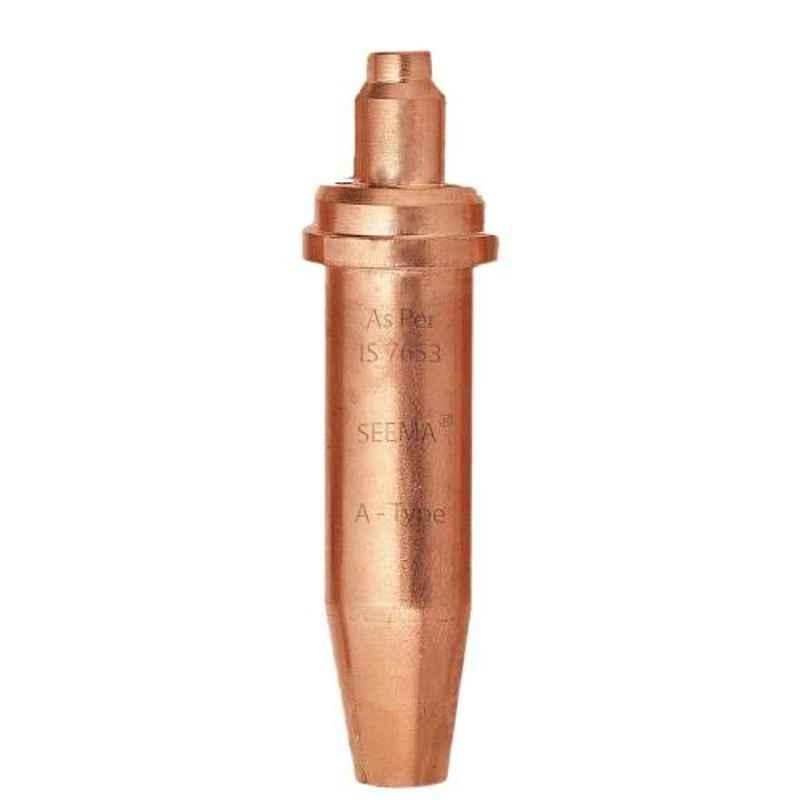 Seema Forged Brass Acetylene A-Type Gas Cutting Torch Nozzle, SCN-A