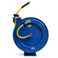 Zephyr 13mm 15m Rubber Blue Heavy Duty Auto Retractable OilShield Air Hose Reel, ZAR1315HD-OS