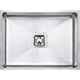 BLACKADO 24x18x10 inch Stainless Steel 304 Satin Finish Single Bowl Kitchen Sink