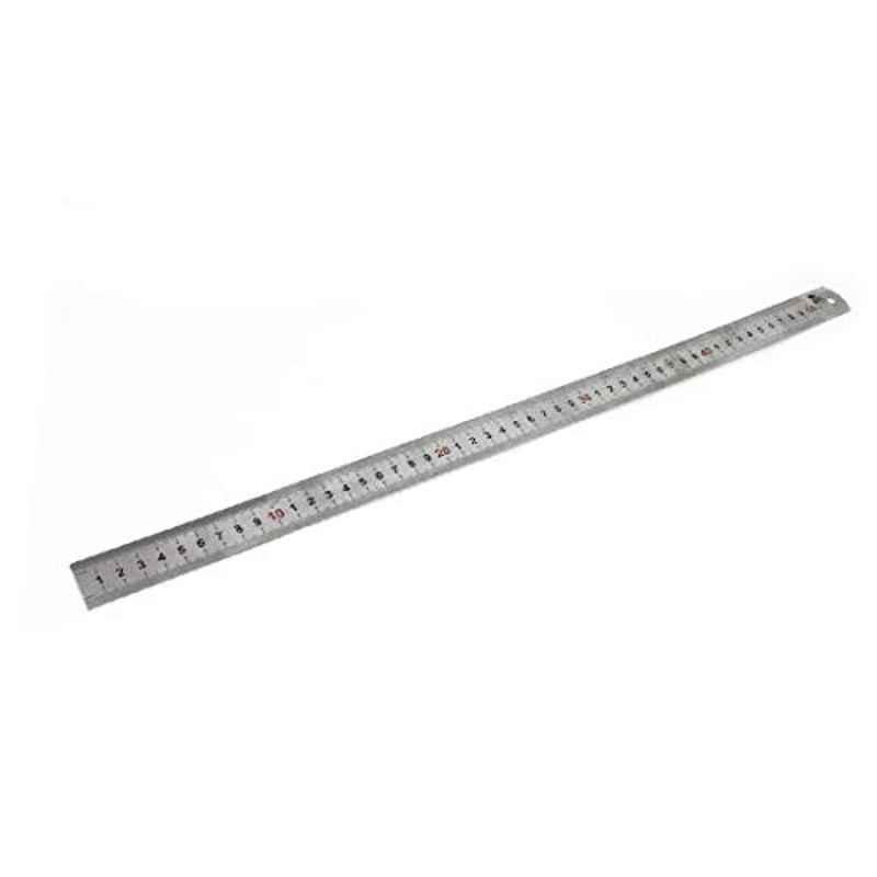50cm Stainless Steel Silver Metric Straight Ruler
