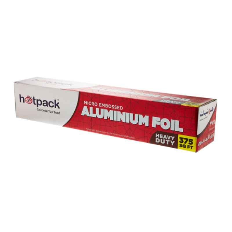 Hotpack 375sqft Aluminium Embossed Foil Roll, AF45375HPE
