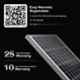 ZunSolar Carat 24 ZR 180W Mono PERC Solar PV Module Panel
