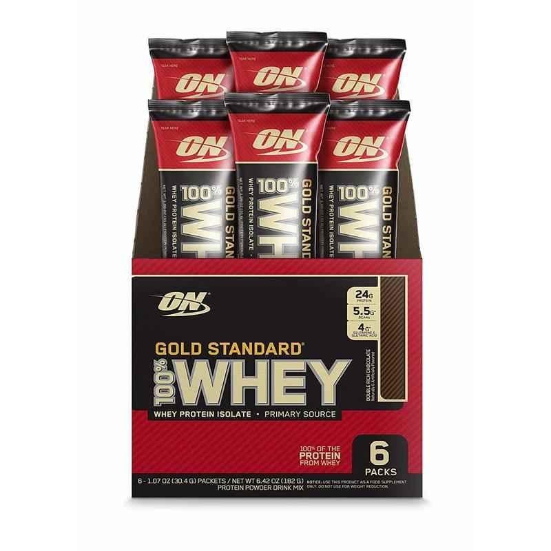 Optimum Nutrition Gold Standard 182g Double Rich Chocolate Whey Protein