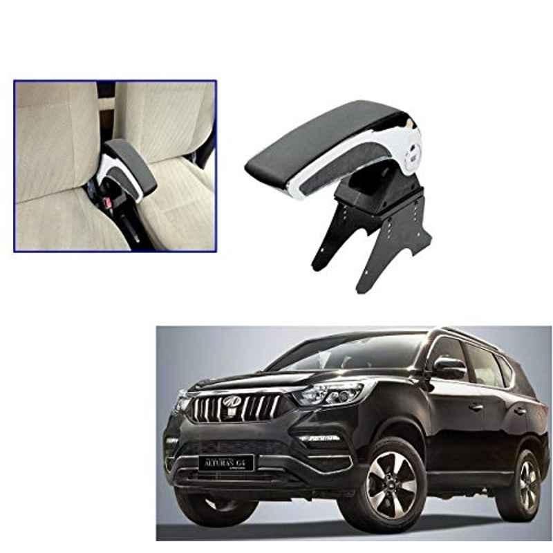 Kozdiko Black Chrome Finish Car Armrest for Mahindra Alturas G4