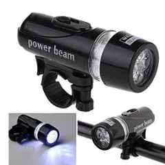 AllExtreme EX5HTW1 5 LED Power Beam Front Headlight Torch Safety Lamp with 2 Brightness Modes Light