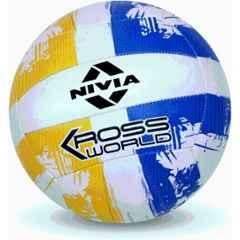 Nivia Kross World Multicolour Volleyball, Size: 4