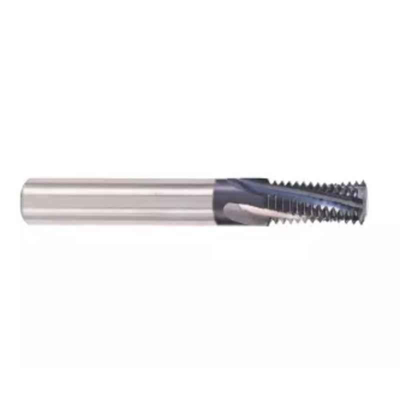 YG-1 16mm Solid Carbide TiCN Coated Thread Mill without Coolant Hole, L1311700, Overall Length: 105 mm