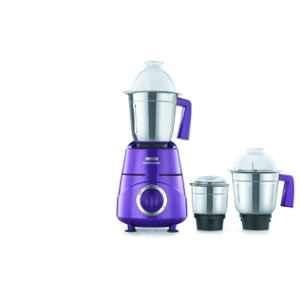 Usha Thunderbolt 800W Magenta Mixer Grinder with Copper Motor with 3 Jars, 408001080052N