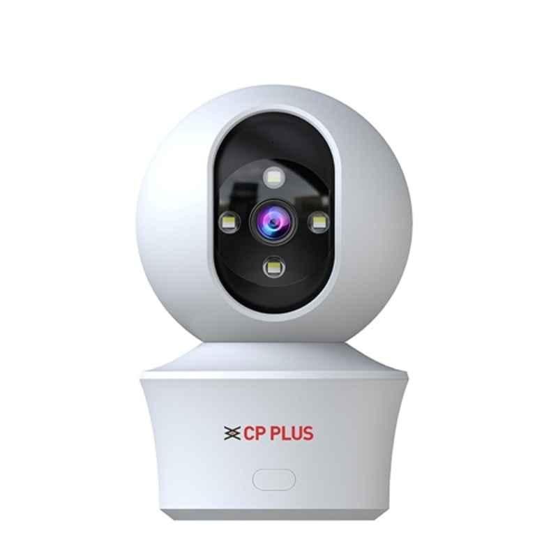 CP PLUS 3MP Smart Wi-Fi CCTV Camera for Home with 360 deg Pan & Tilt | View & Talk | Smart Detection Suite | Night Vision 30m | Cloud Recording | CTC Cyber Secure Tech | EZ-P34Q