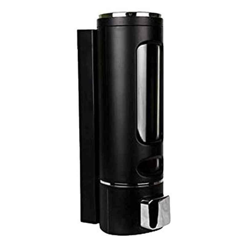 ZAP 500ml Black Plastic Wall Mount Liquid Soap Dispenser