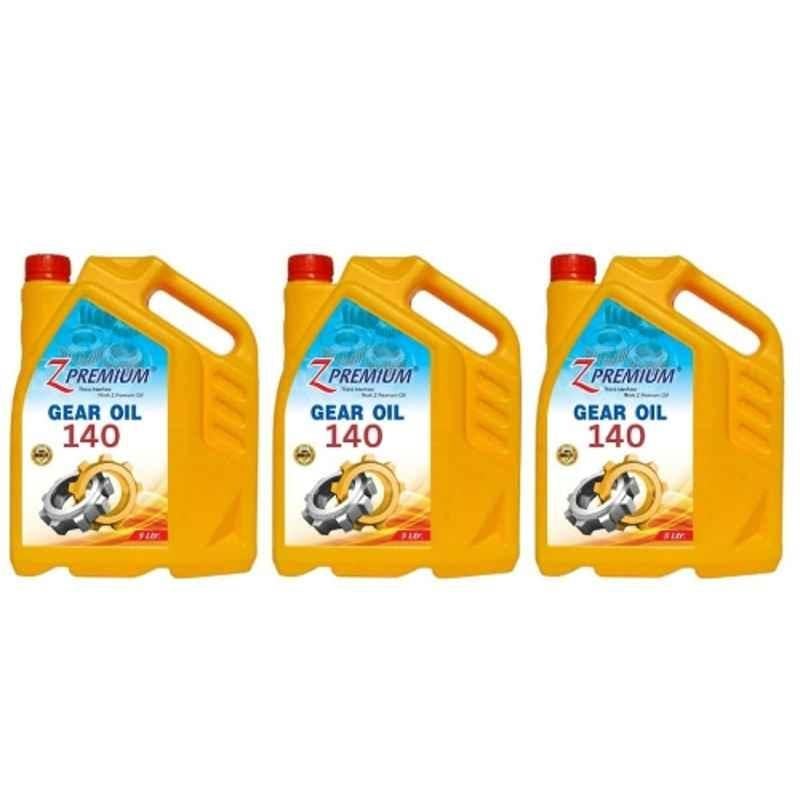 Z Premium 140 5 Litre Gear Oil (Pack of 3)