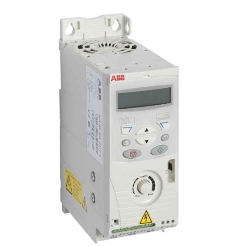 ABB 2.2kW 3HP 5.6A 3 Phase Wall Mounted Microdrive, ACS150-03E-05A6-4