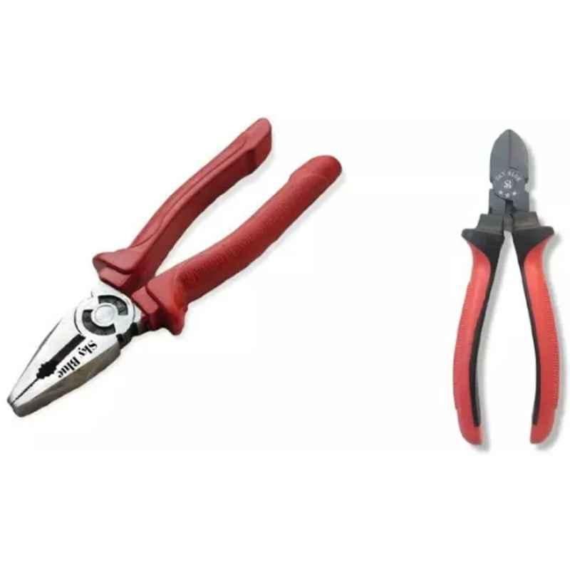 Sky Blue 2 Pcs 7.8 inch Groove Plier Combo, SBE_PLIER_COMBO_MOD_00446