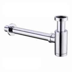 Fastgear Stainless Steel Silver Chrome Finish Bottle Trap, FG1224