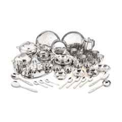 Kraft 57 Pcs Patterned Stainless Steel Dinner Set, PRBDS51
