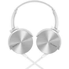Buy Sony On Ear Headphone Without Mic White Mdr Xb450 Online At