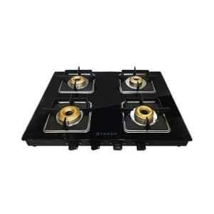 Faber Remo 4 Burners Manual Toughened Glass Top Cooktop