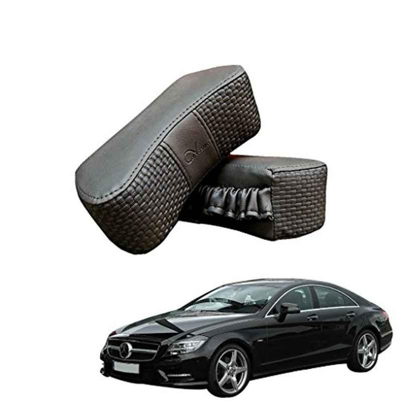 Kozdiko 2 Pcs Memory Foam Grey Luxurious Neck Rest Cushion Pillow Set for Mercedes Benz CLS