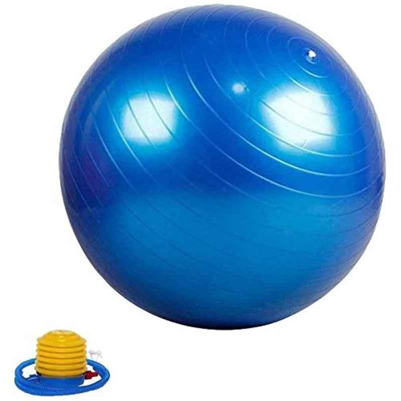 Arnav 85cm PVC Assorted Anti Burst Gym Ball with Foot Pump, OSB-130114_85