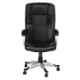 High Living Cupid Leatherette Medium Back Black Office Chair (Pack of 2)