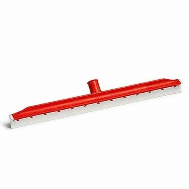 Intercare Floor Squeegee With Rubber Blade, Plastic, 55cm, Red