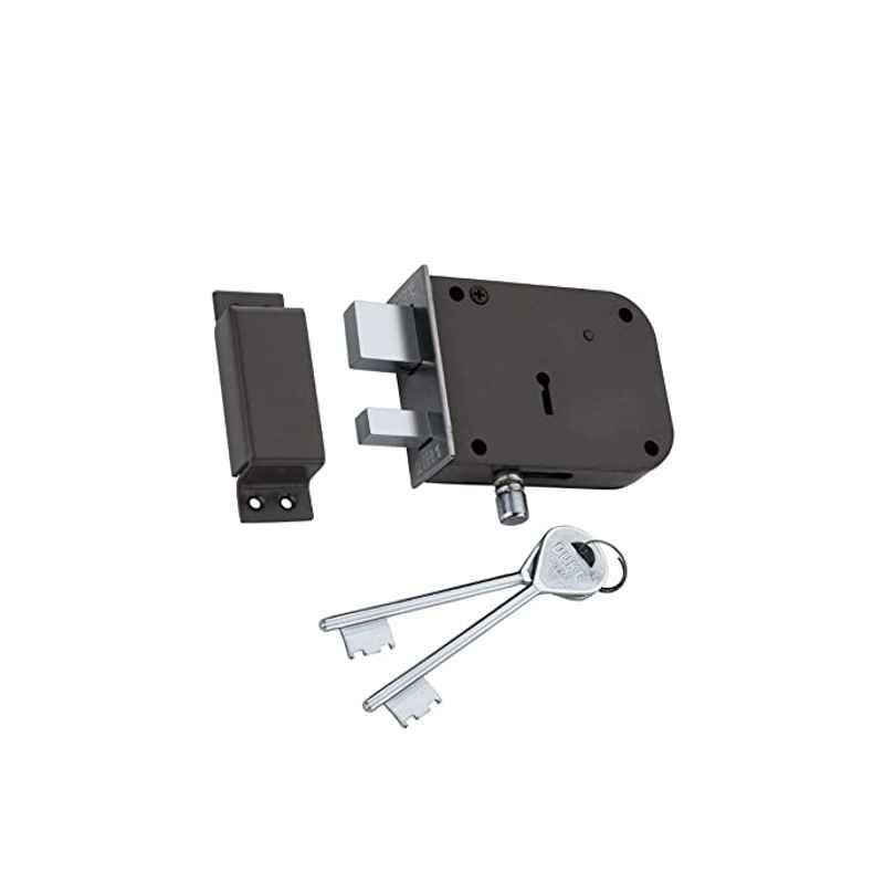 Duke Mild Steel Indoor & Outdoor Door Lock with 2 Keys, DL2010