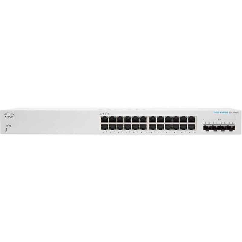 Cisco CBS220 24-Port GEI 4x10G SFP+ Smart Switch, CBS22024T4XEU