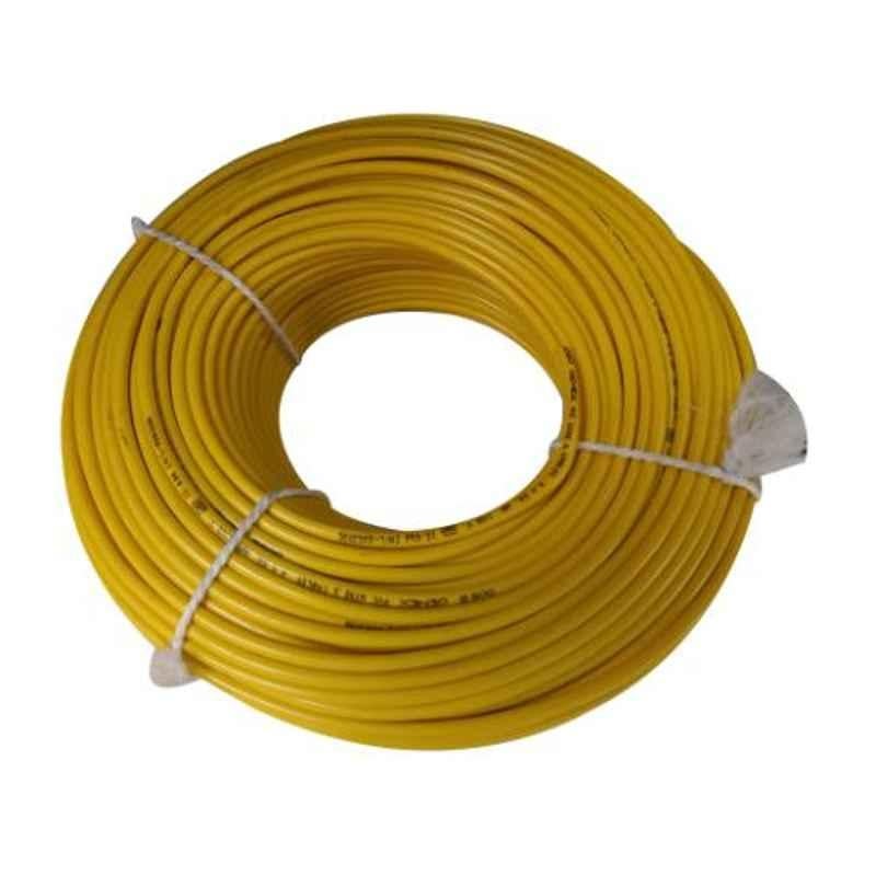 Genex 4 Sqmm 90m yellow Single Core FR PVC Housing Wire