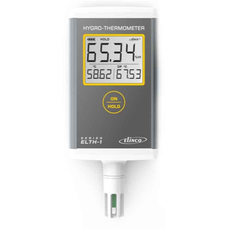 Elinco ELTH-1 0.1 Metallic Lithium Hygro Thermometer with Dew Point