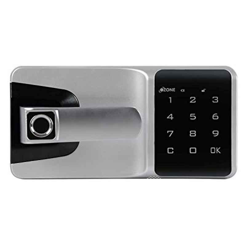 Ozone OZFL-501-PF Black & Silver Smart Furniture Password & Fingerprint Lock
