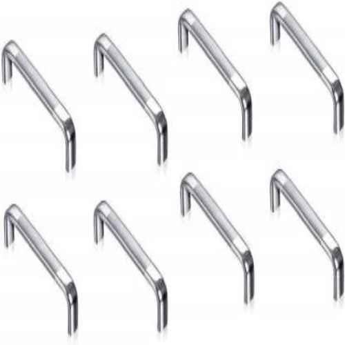 Onmax Stainless Steel Handle for Cabinet, Drawer, Almirah & Wardrobe,  SSCB0106 (Pack of 10)