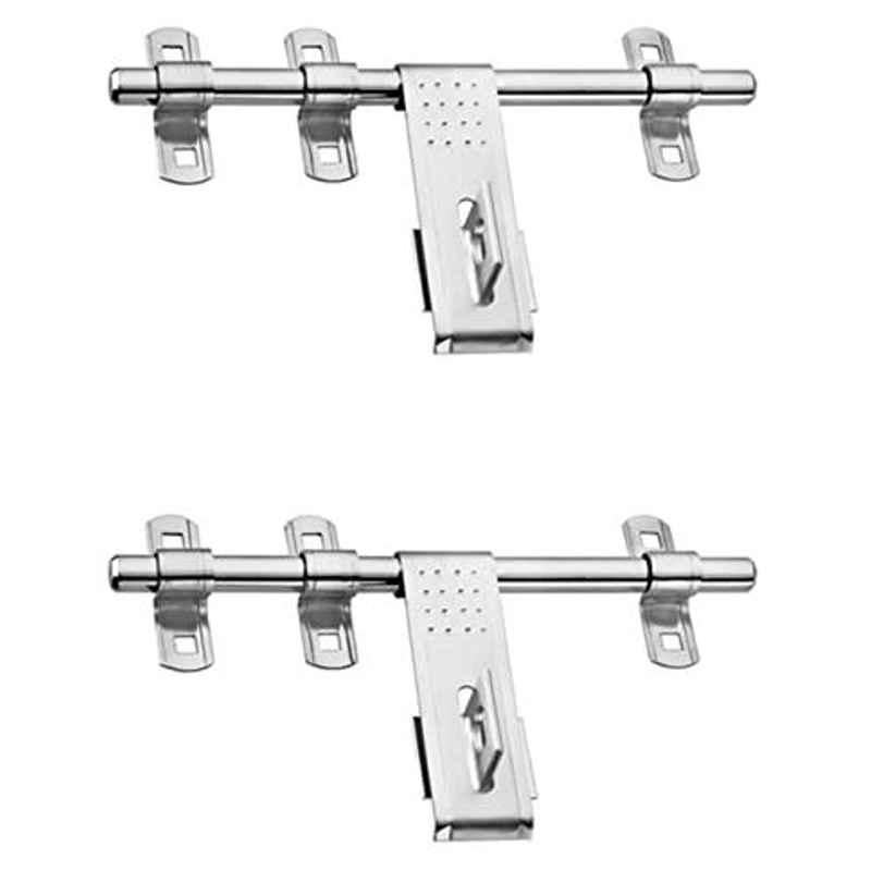 Smart Shophar 10 inch Stainless Steel Silver Souply Aldrop, SHA40AL-SOUP-SL10-P2 (Pack of 2)