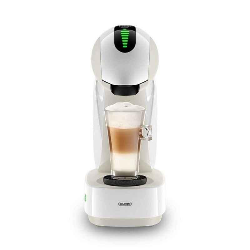 Dolce Gusto Infinisst 1340W White Nescafe Coffee Maker, EDG268-W