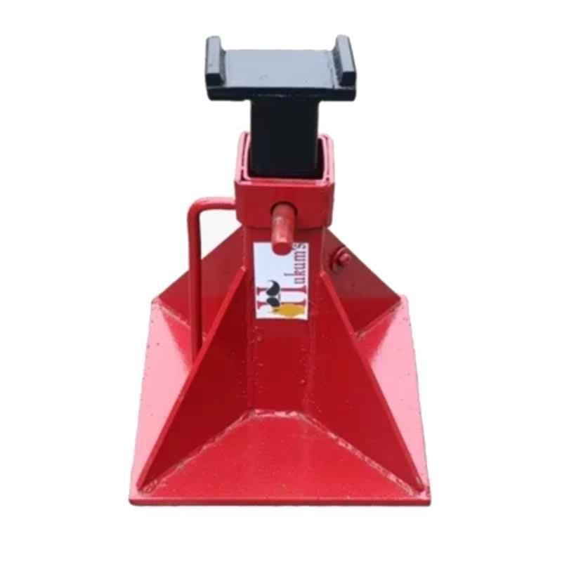 Hukums 6 Ton 430 mm Iron Red & Black Jack Stand