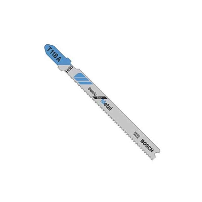 Bosch T118 G Basic for Metal HSS Jigsaw Blade