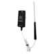 Elinco TTX-483 -50 to 200 deg C Black Digital Food Thermometer with Wire and Probe