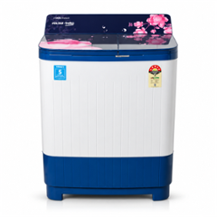 Voltas Beko 8kg Plastic Blue Top Load Semi Automatic Washing Machine, WTT80DBLG/BLSSWH5GBDE