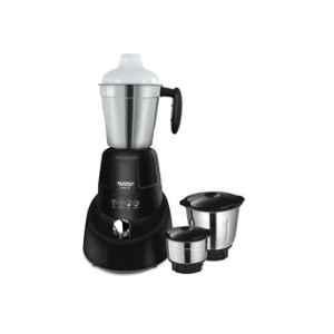 Maharaja Whiteline Turbo DLX 750W Black & Grey Juicer Mixer Grinder with 3 Jars