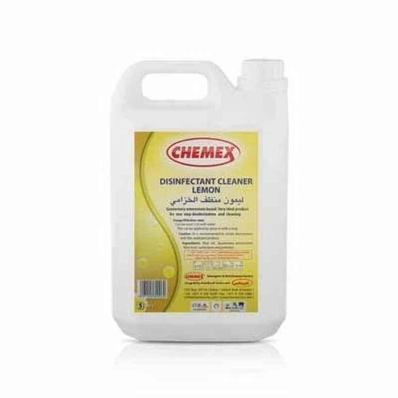 Chemex Lemon Disinfectant Cleaner, 5 L, 4 Pcs/Pack