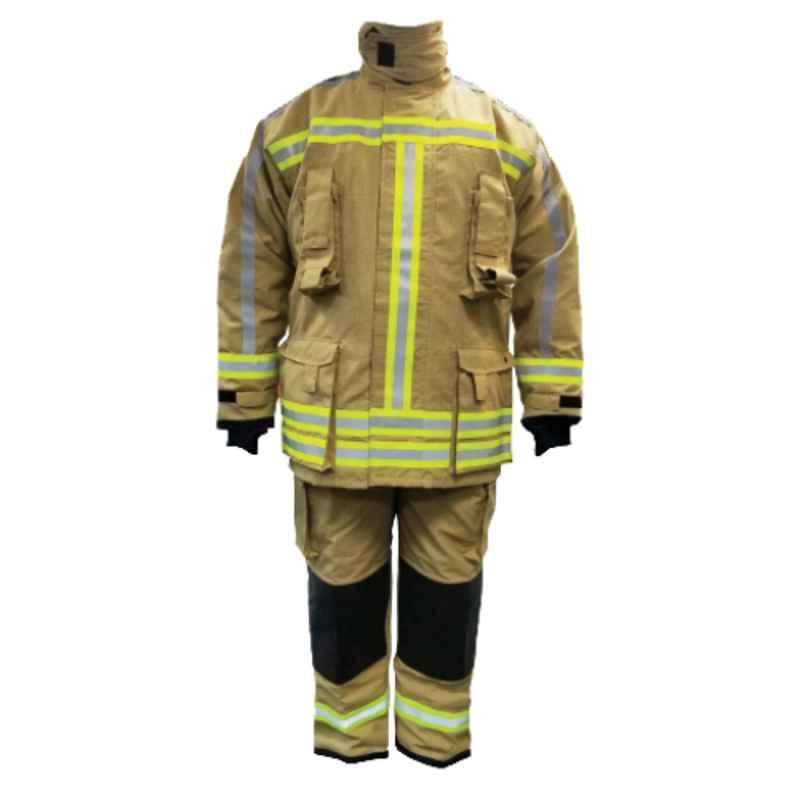 Promax FX Small Khaki Pbi Matrix Three Layer Fire Fighter Suit, PMS/FX/NB
