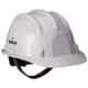 Karam Grey Plastic Cradle Ratchet Type Safety Helmet, PN-521 (Pack of 10)
