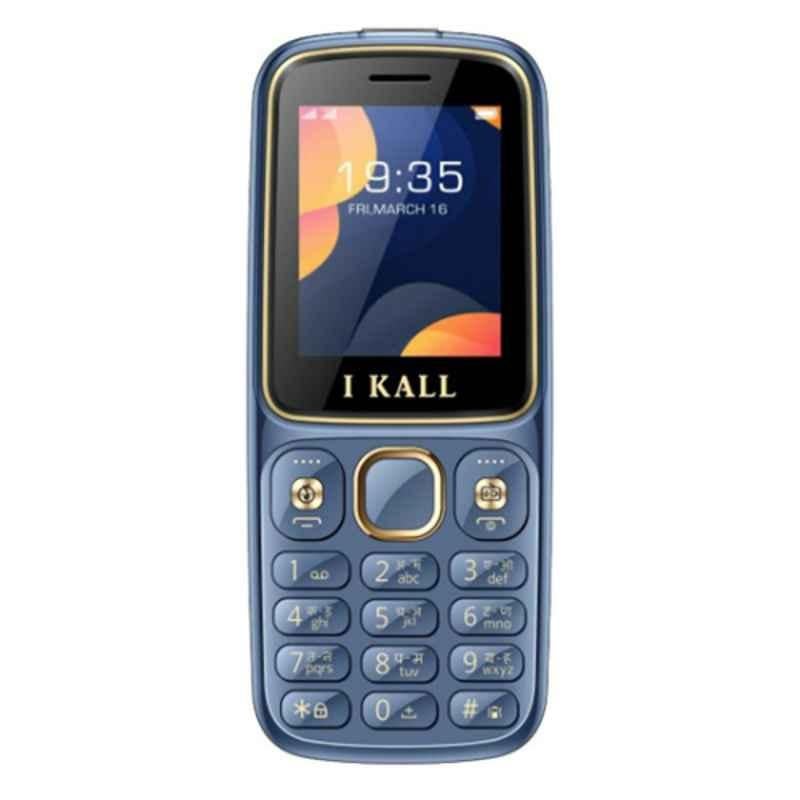 I KALL K44 1.8 inch Multimedia Grey Keypad Feature Mobile Phone, K44-WC-GRY