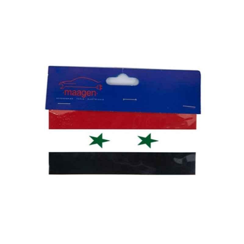 Maagen Flag of Syria Car Sticker, 2096860000000