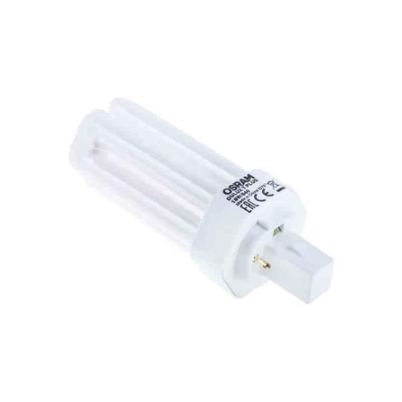 Osram Dulux T 18W GX24D-2 Cool White Fluorescent Bulb, DLXT18W21PRC