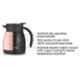 Borosil 500ml Stainless Steel Black Vacuum Insulated Teapot, FLKT50BLK13