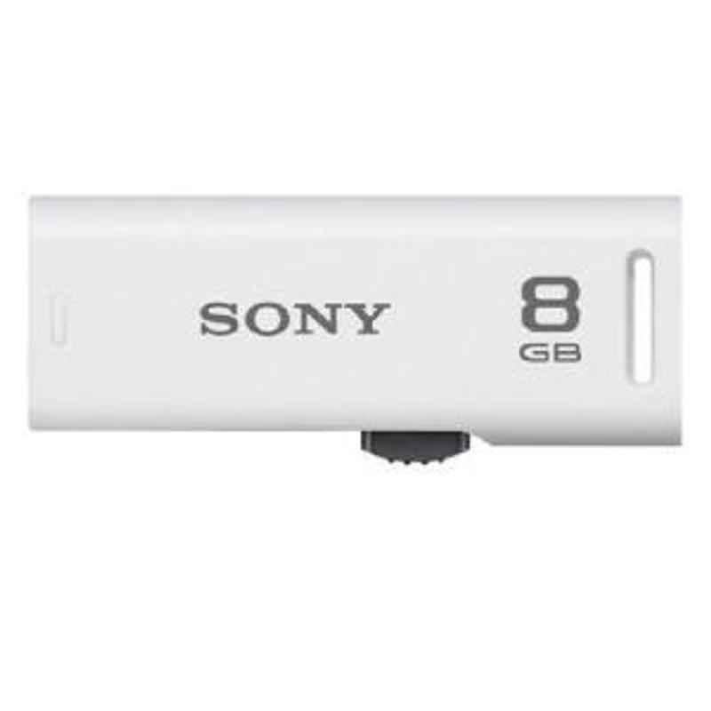 Sony 8GB GR USB 2.0 White Pen Drive